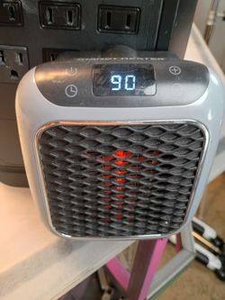 800 Watt Portable Wall Outlet Heater