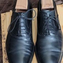 Mens Salvatore Ferragamo Newland Black Oxfords 