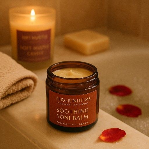 🌸 Soothing Yoni Balm

“Softness is your strength.”

