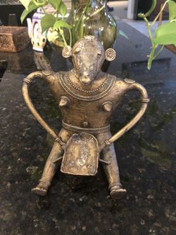 Rare Antique Inian (Sub-Cont) Tribal Brass ONE OF KIND 