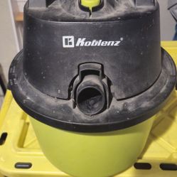 Koblenz 2.5 Gallon Heavy Duty Wet Dry Vacuum 