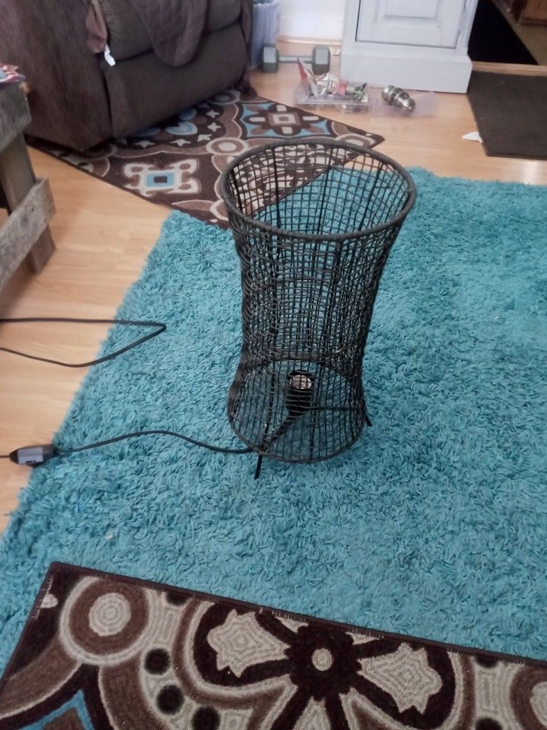 Wicker Lamp For Desk 4 Table