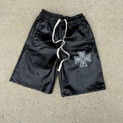 Krazy Ambitions Leather Shorts 