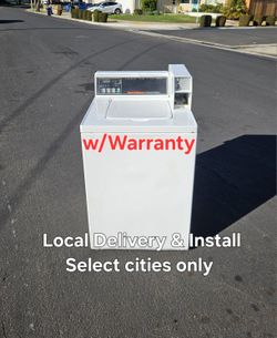 Clean Good Working Speed Queen Coin Operated Commercial Washer 