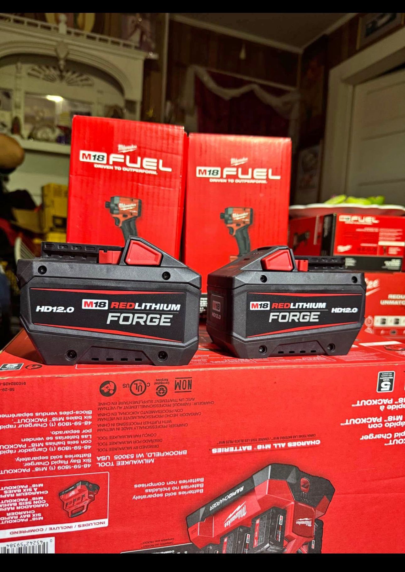 🔥 New Forge 12.0 Milwaukee M18 Battery