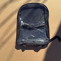 Clear Backpack / Free Shipping After Payment is Provided