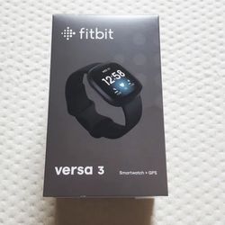 Fitbit Versus 3 Black 