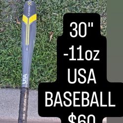 Easton Ghost X USA Baseball Bat 30" -11oz
