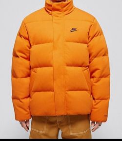 Nike Therma Fit Orange Puffer Coat