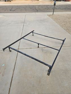Queen Bed Frame, steel