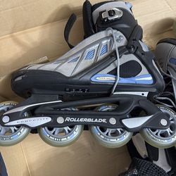 Rollerblade women’s sz8 w/ pads