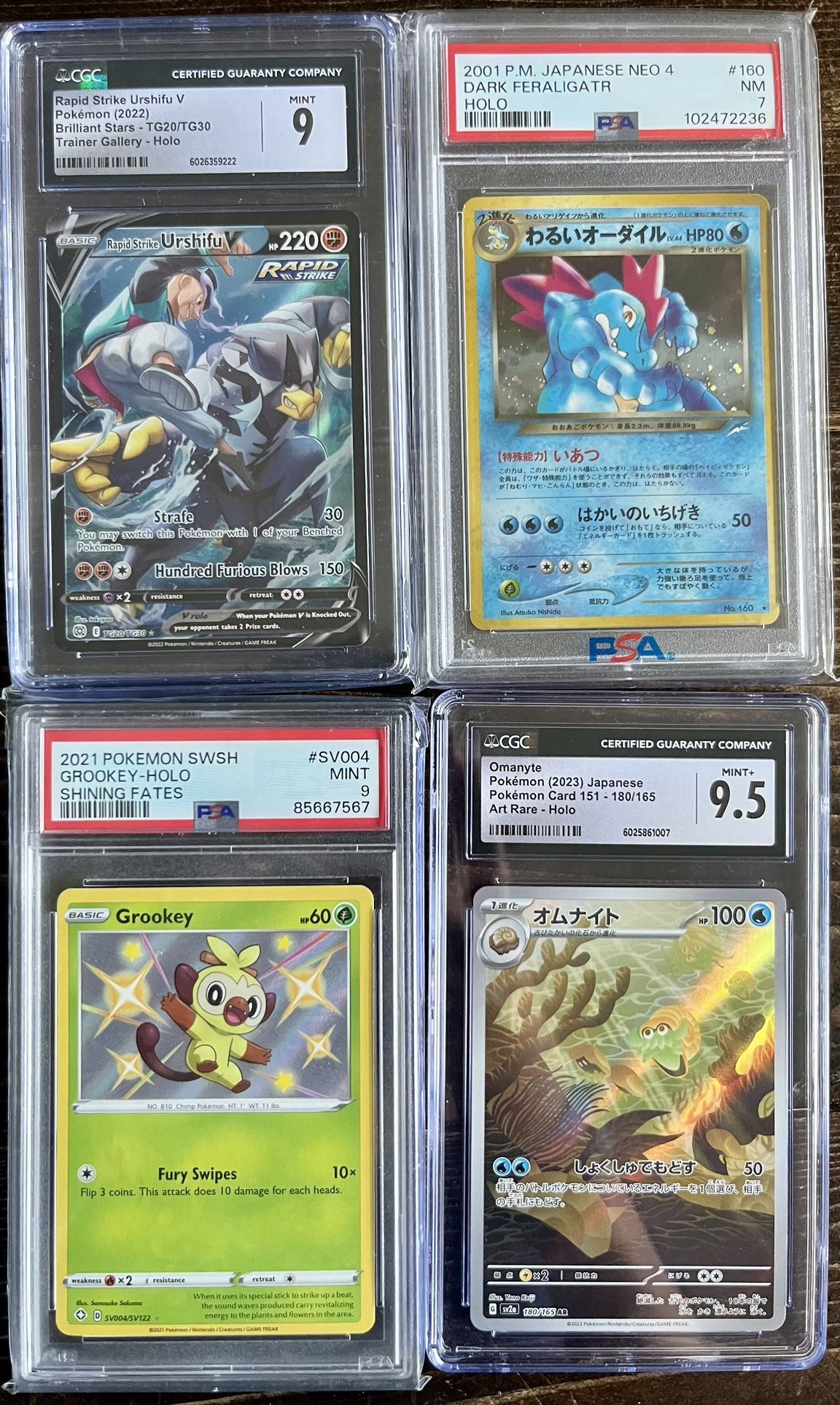 Pokémon Graded Card Lot