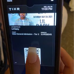 One Male One Female Lil Baby Tickets At “LIV” Tonight 11 Pm