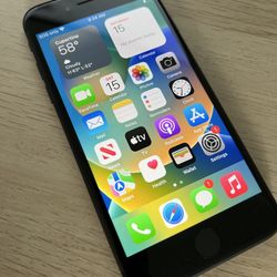 iPhone 8 64gb Black + Case (Locked to AT&T)