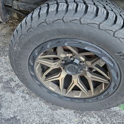 Lock wheels on33/12.5/20in tires