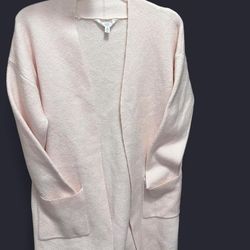 Pink Cardigan w/ Pockets
