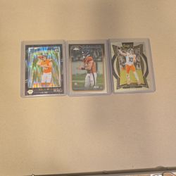 Bo Nix (Rookie Lot 3 Cards)