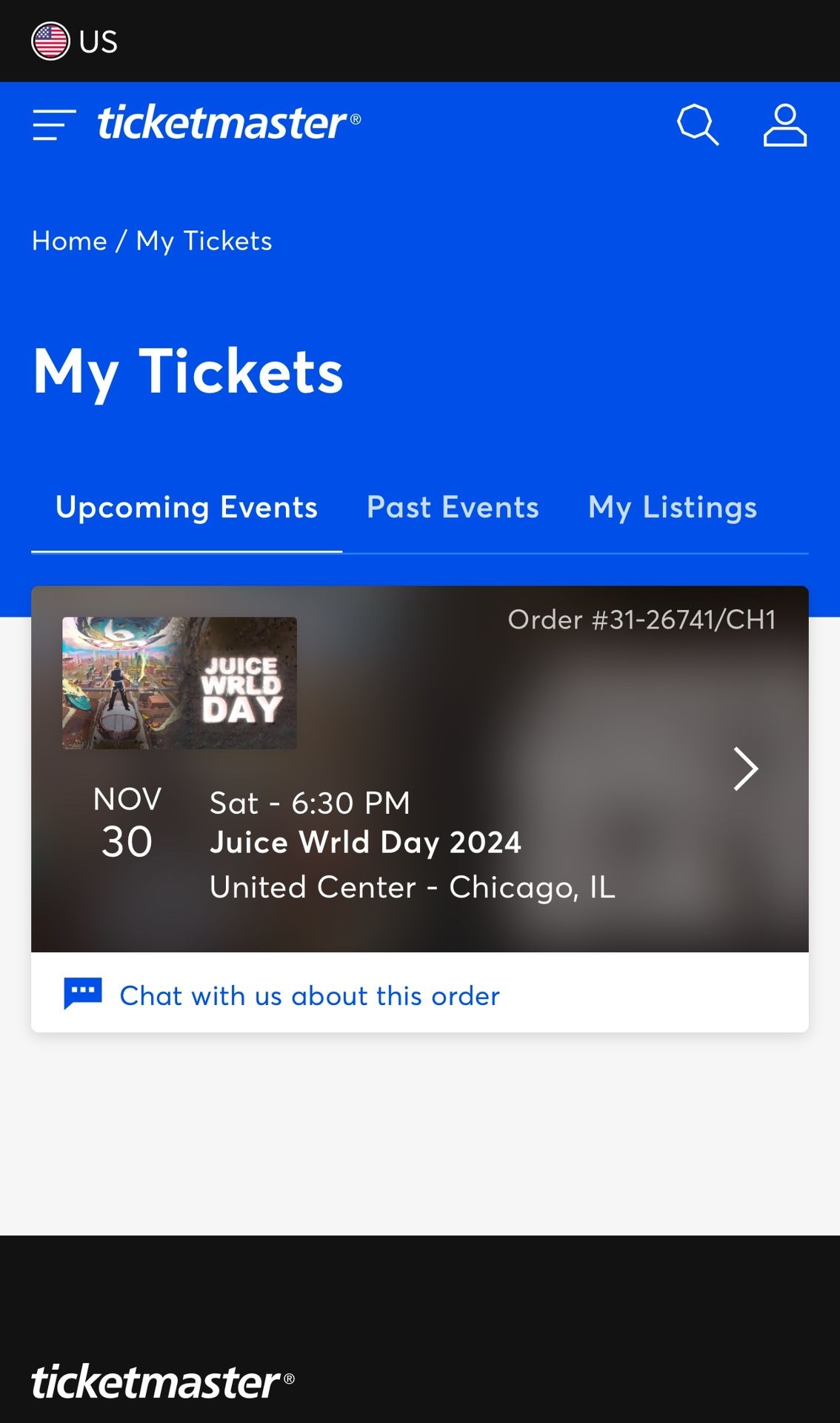 Juice Wrld Day Ticket