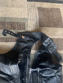 Leather Riding Chaps