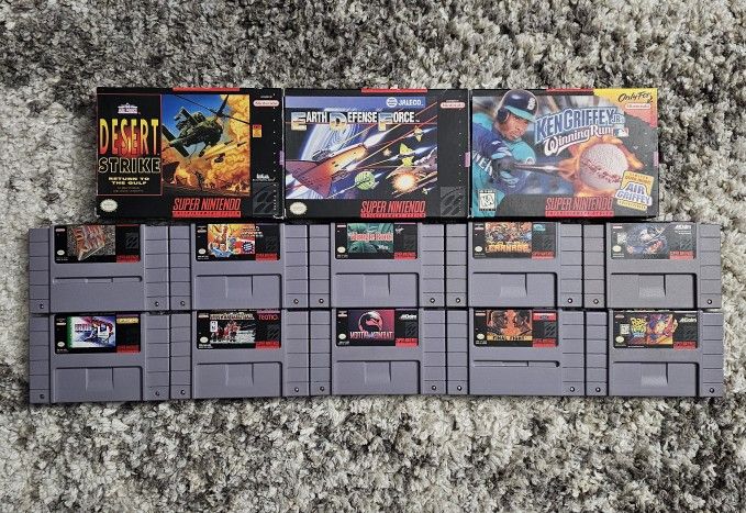 Super Nintendo Games