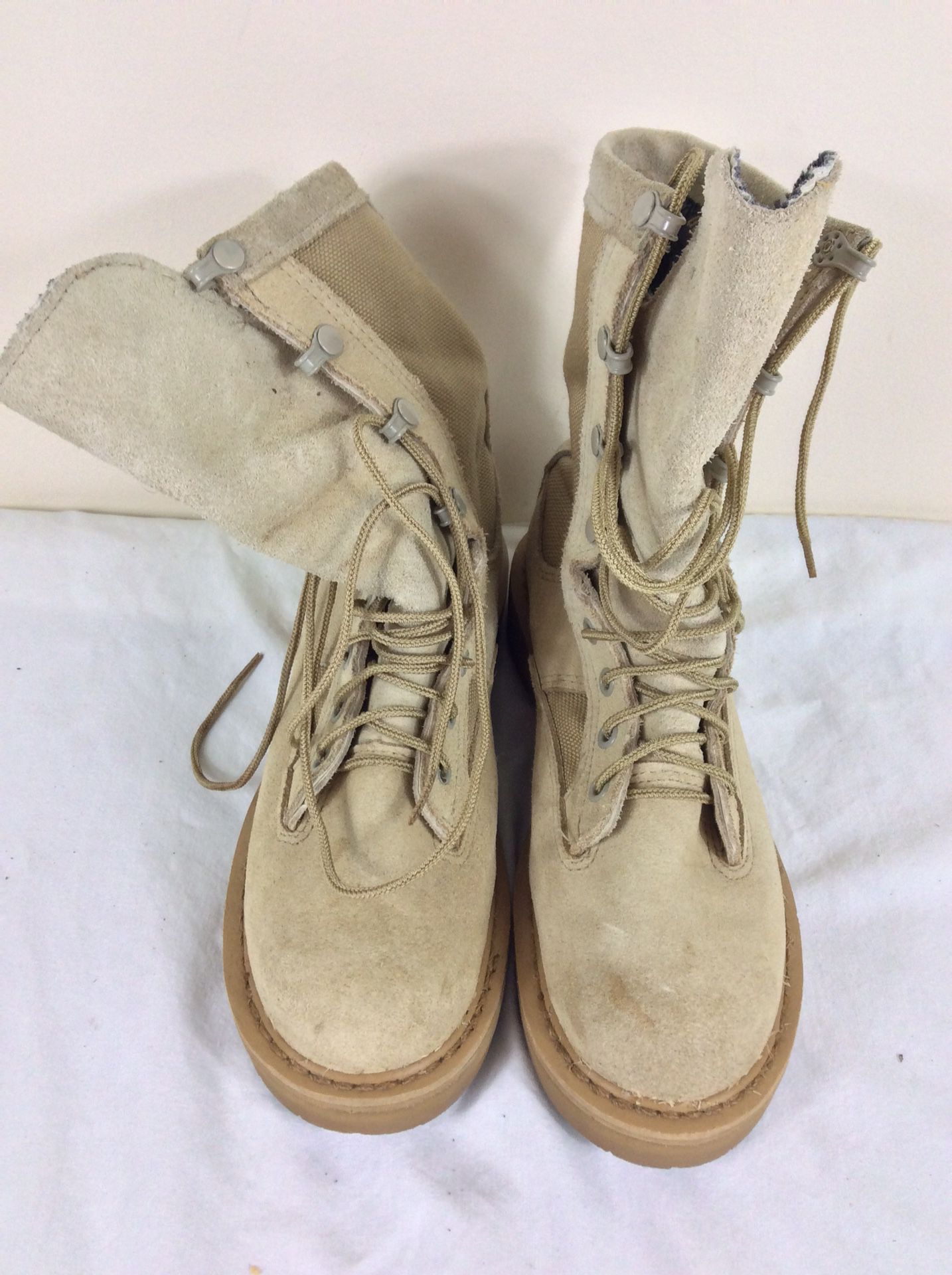 Military Rocky 790G Goretex Women’s Combat Boots Vibram Sole Tan 4.5 R