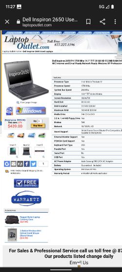 Lab Top Made By Dell