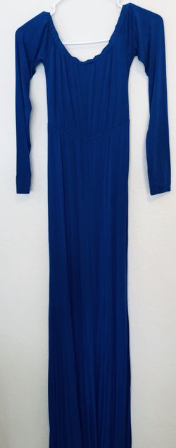 Royal Blue long dress