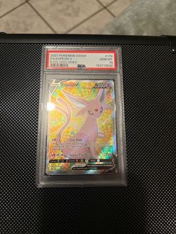 PSA 10 Espeon V Full Art #179 Evolving Skies