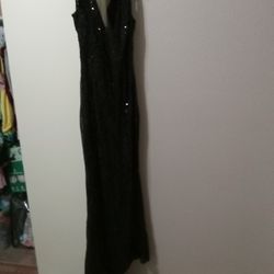 Black Dress Full Length New