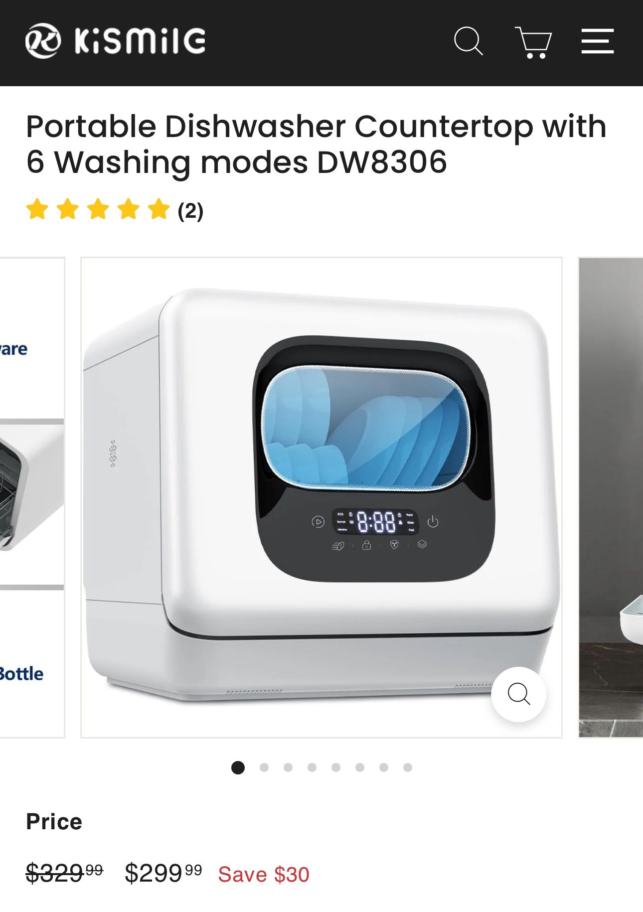 Miami le Countertop Dishwasher