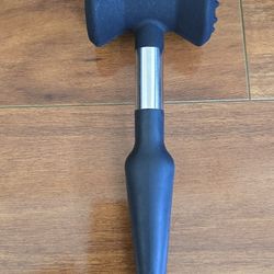 Meat Tenderizer Hammer with Soft Silicone Grip Handle, Dual-side Mallet, Meat Pounder Flattener