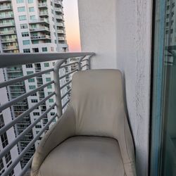 Leather Accent Chair