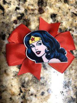Wonder Woman Hair Bow