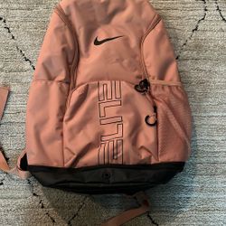(brand new) nike varsity elite ROSE GOLD