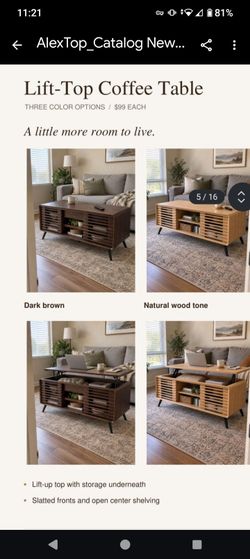 Coffee table