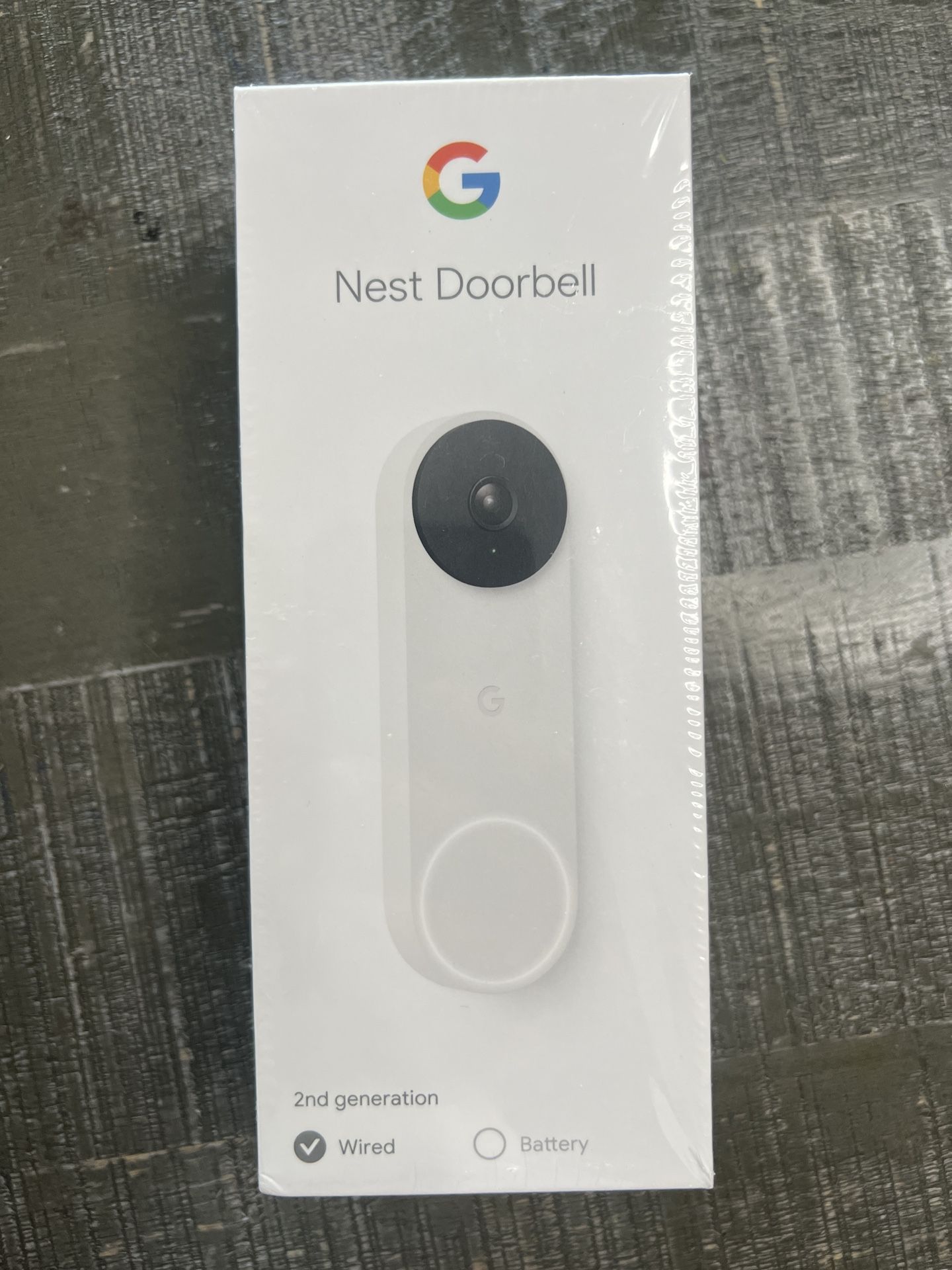 BRAND NEW Google Nest Doorbell 2nd Gen Wired Still New In Sealed Box