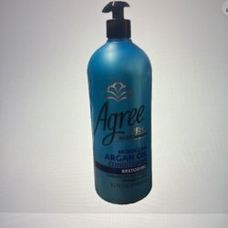 Agree PRO SALON QUALITY MOROCCAN ARGAN OIL RESTORING CONDITIONER 32Fl OZ (946 Ml