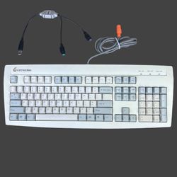 Gateway 2000 (contact info removed)-00-001 QWERTY Maxi-Switch Wired Keyboard PS2 PS/2