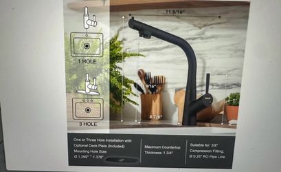 Brand new 3-in-1 Kitchen Sink Faucet