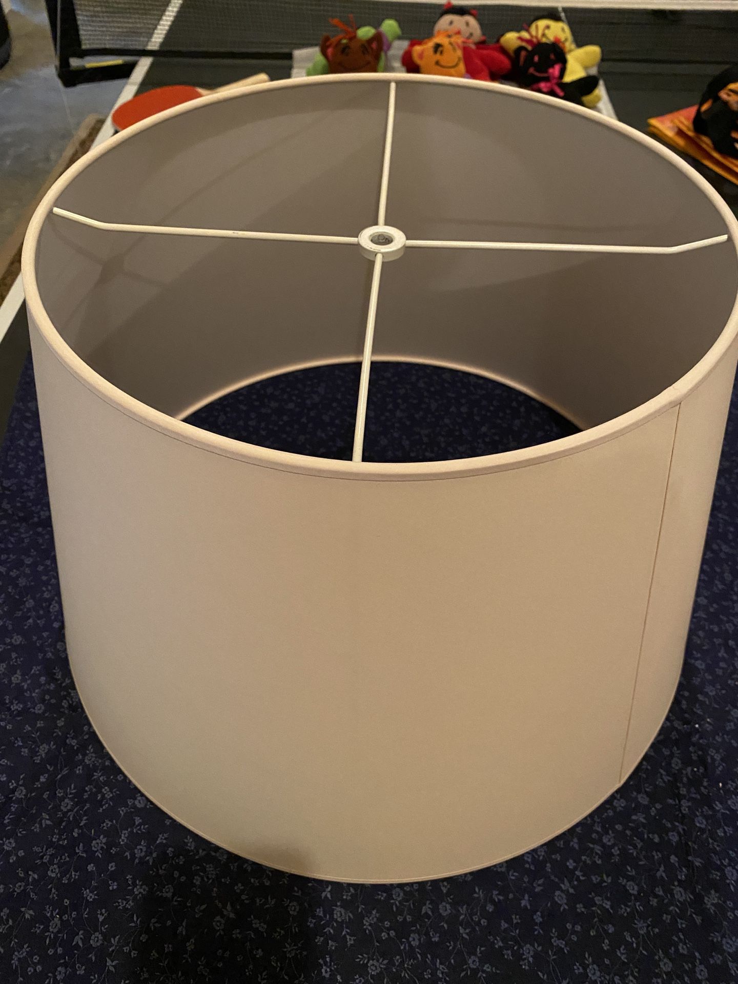 Brand new large lamp shade 19” wide, 14” high