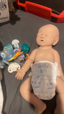 Trying to get rid of this reborn baby doll had it for a couple years.