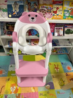 Potty Training Seat with 2 Steps Ladder