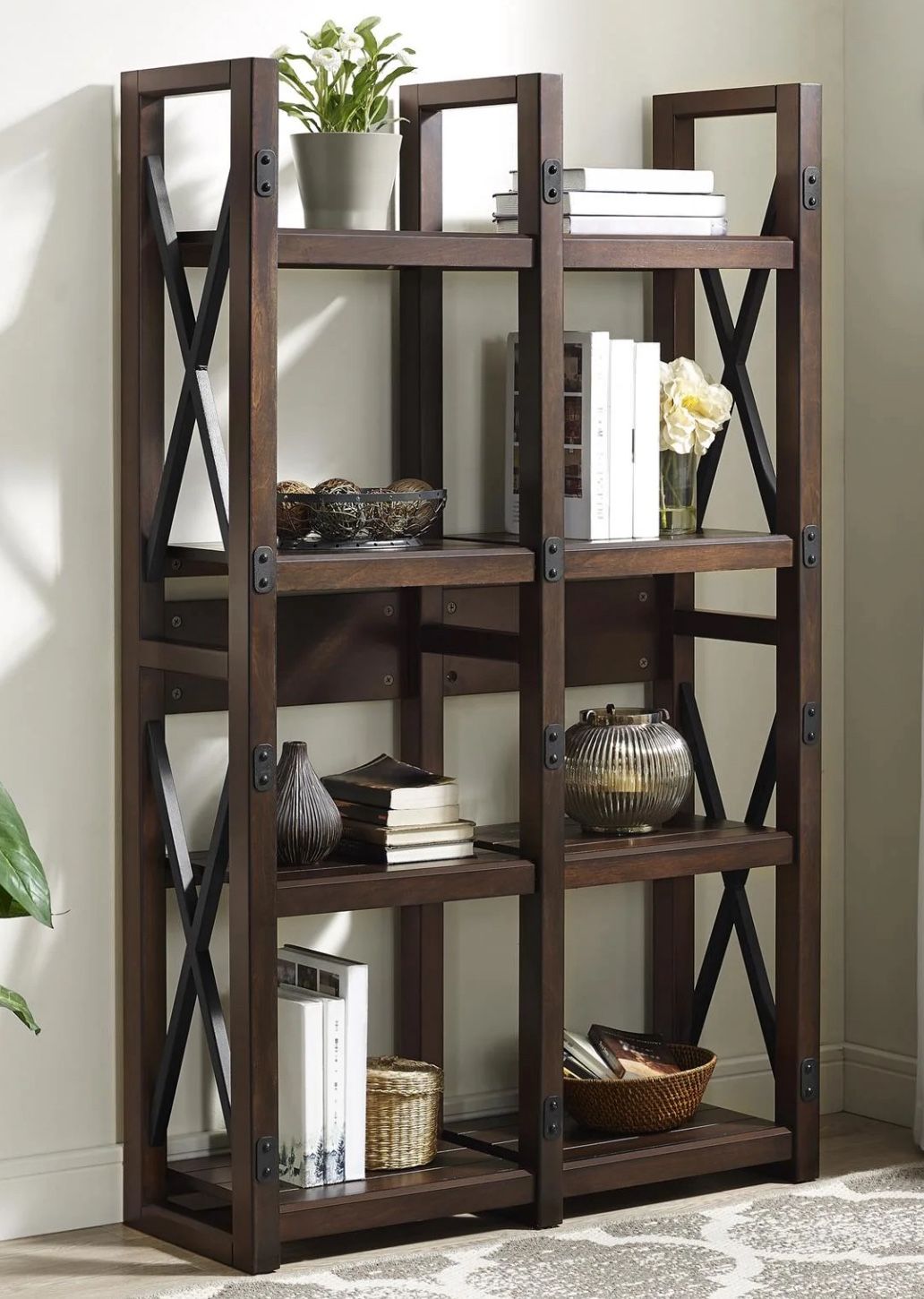 Beautiful Wood Bookshelf