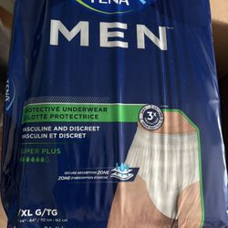 Tena Men’s XL 14ct Briefs Incontinence Adult Diaper 