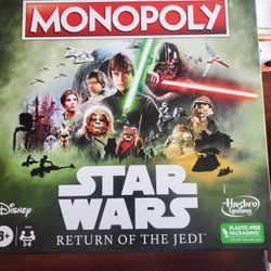 Star Wars Return Of The Jedi Monopoly Game