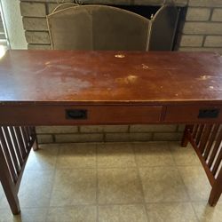 Free Brown desk 