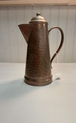 Gregorian Hammered Copper Coffee Pot- Located in Shelton