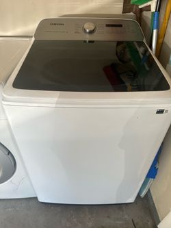 Very large washer and dryer