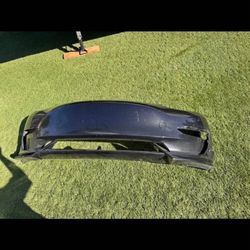 Tesla Model 3 Front Bumper And Right Fender 