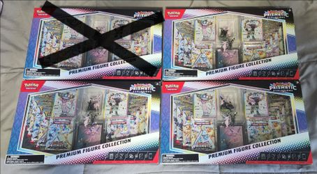 Pokemon TCG Prismatic Evolutions Premium Figure Collection